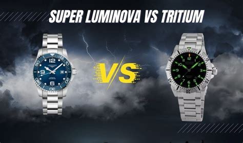 luminova vs tritium watch